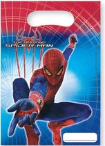 The Amazing Spiderman - Uitdeelzakjes - Traktatietasjes - 6 Stuks