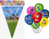 PAW-PATROL-VLAGGENLIJNSET-INCL10LATEXBALLONNEN-