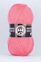 Merino wol - 2 bollen van 100 gram - roze - kleurcode 0036 - Madame Tricote Paris