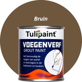 Tulipaint Voegenverf (Bruin) - voegen verf - voegen verven schilderen - voegenfris - voegenreiniger - voegen schoonmaken - tegelvoegen schoonmaakmiddel - Alternatief voor voegensti