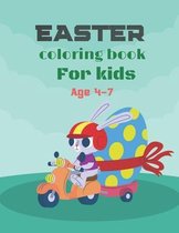 Easter coloring book for kids age 4-7