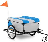 Uniprodo Fietskar - 50 kg - wielbumpers - zeil