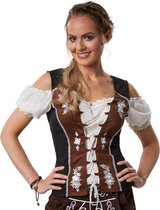 dressforfun - Kostuumblouse Sissi M - verkleedkleding kostuum halloween verkleden feestkleding carnavalskleding carnaval feestkledij partykleding - 303166