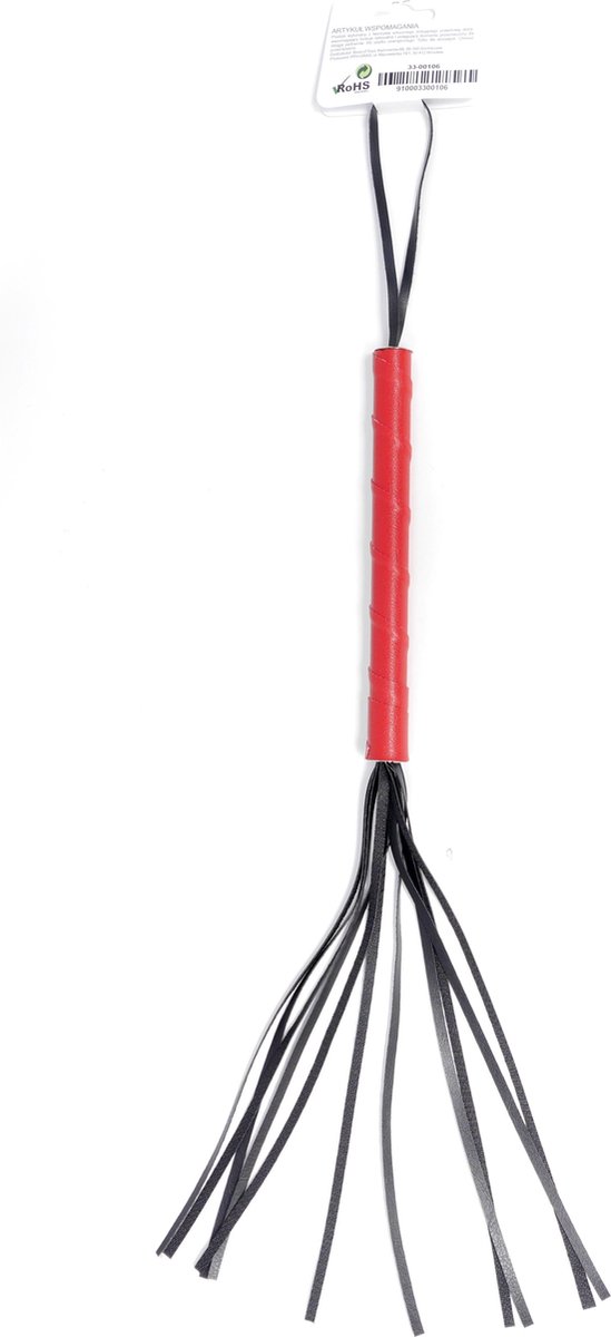 Power Escorts  - BDSM Zweep - Whipp - 40 cm - Bondage zweep - Rood