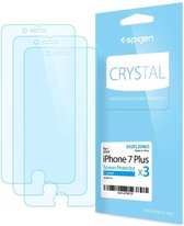 Spigen - Crystal Screen Protector Apple iPhone 7 / 8 Plus - 3 Stuks