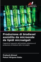 Produzione di biodiesel assistita da microonde da lipidi microalgali