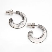 OZZ Silver & Gold - Ram Horns Bali Earrings - Ram hoorns Bali oorbellen