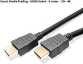 Smart Media Trading - HDMI Kabel - 3 meter - 3D - 4K
