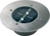Solar Buiten Grondspot 2 LED Lamp Rond