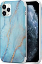 Luxe marmer hoesje voor Apple iPhone 8 / 7 / SE 2020 | Marmerprint | Back Cover