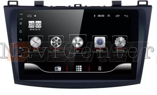 Mazda 3 2010-2013 Android 10 navigatie en multimediasysteem autoradio wifi bluetooth usb 2+32GB - Merkloos