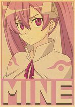 Akame Ga Kill! Mine Anime Vintage Manga Poster 42x30cm