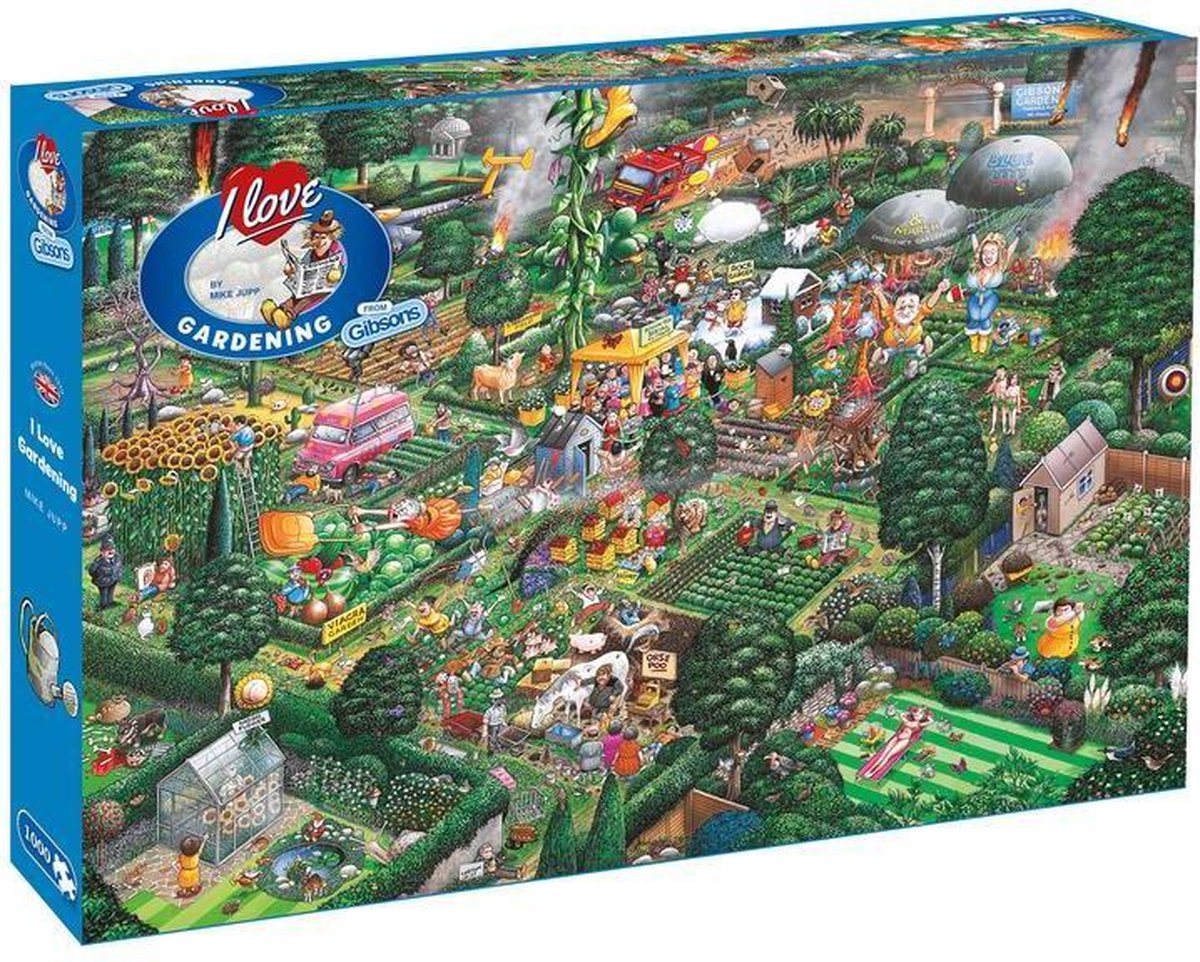 I Love Gardening Puzzel (1000 stukjes)