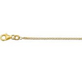N-joy trendstyle 14k gouden gourmet collier 4334 lente 50 cm, afterpay, snel geleverd, gratis cadeauservice, eigen service atelier en graveerdienst.