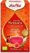6x Yogi tea Natural Wellbeing Biologisch 20 stuks