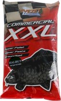 Evezet Commercial XXL Halibut Met Gat - 8.0 mm - 900g - Zwart