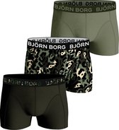 Björn Borg Camodots Onderbroek - Unisex - groen/zwart/geel