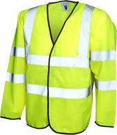 Uneek Veiligheidsvest Met Lange Mouwen UC802 - Geel - M