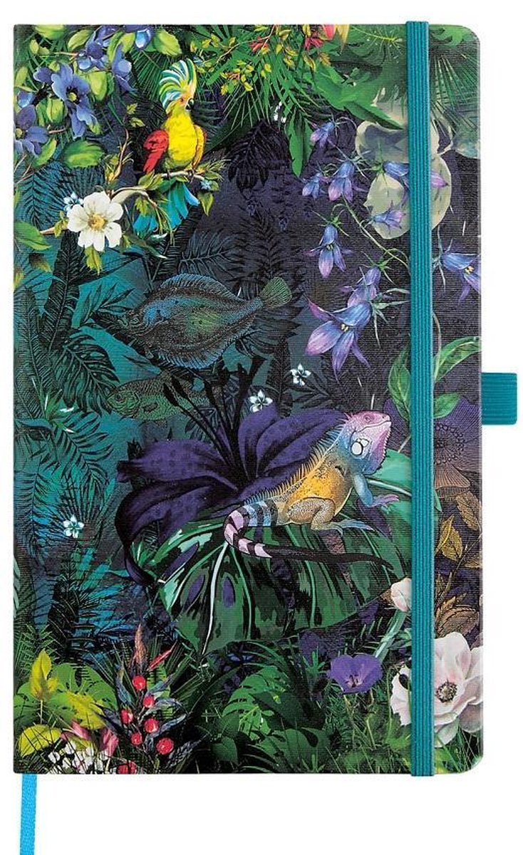 Castelli Milano Notitieboek A5 Eden Lelie – Gelinieerd – 240 pagina’s – 130x210 mm – Luxe design – Made in Italy