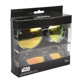 Star Wars zonnebrillen, 2 stuks in cadeaudoos - 1 kinder 1 volwassen bril
