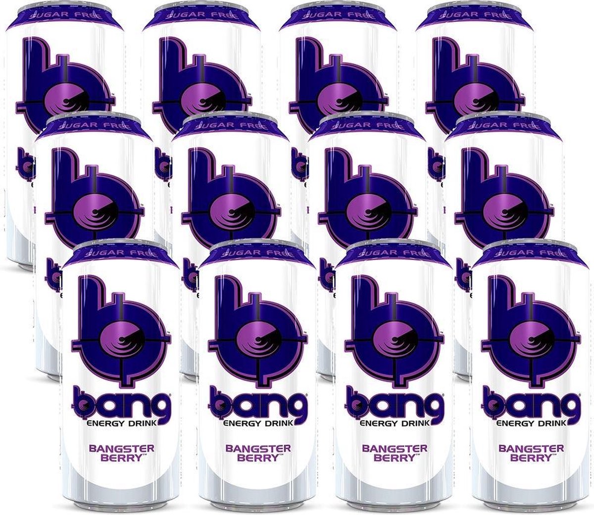Bang Energy Drink Bangster Berry 12 x 500ml bol
