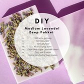 Pakket zelf Lavendel zeep maken - DIY pakket - Gietzeep - Lavendel -  Daffie's DIY