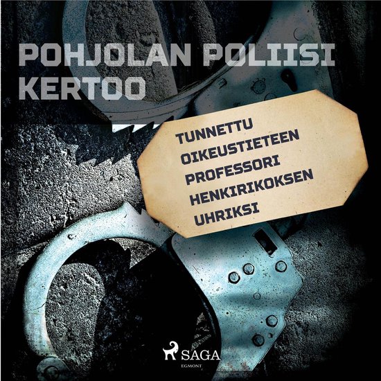 Tunnettu oikeustieteen professori henkirikoksen uhriksi - cover