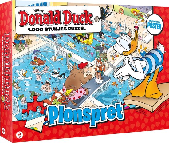 Donald Duck Puzzel - Plonspret | bol.com