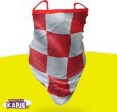 2 Flappy's | Bandana | Brabant | rood-wit | | Skiën | Schaatsen | Winter | | Gezichtsmasker | Motor sjaal | Ski Masker | Facemask | Fiets sjaal | | rood | wit | schaak | wasbaar | |