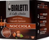 Bialetti Nocciola (Hazelnoot) Koffie Capsules - 8 x 12st