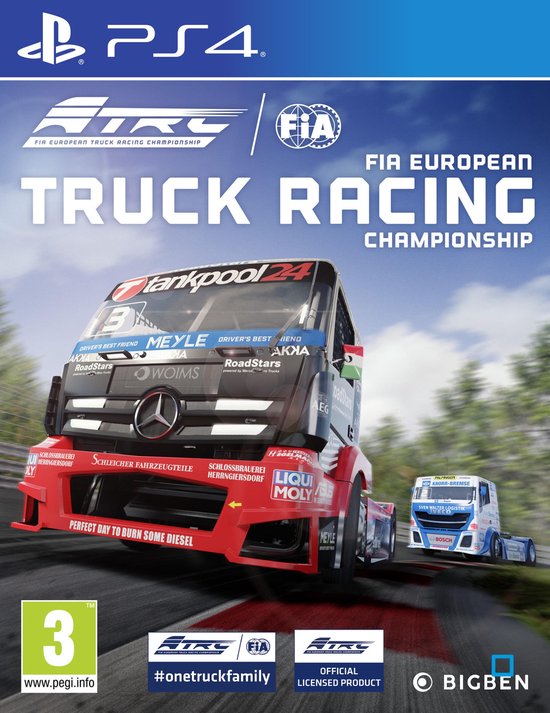 FIA European Truck Racing - PlayStation 4