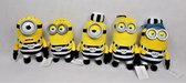 Minions - Set van 5 - Despicable Me 3 - Minions Jail - nr's 500 / 013 / 603 / 310 / 096