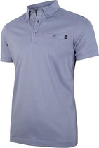 Cavallaro Napoli - Heren Polo - Valiano - Medium Blauw - Maat M