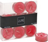 J-line Doos 9 T-Licht Fuchsia4H