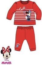 Disney Minnie Mouse baby joggingpak - rood - maat 68 (6 maanden)