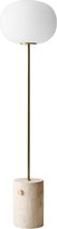 Menu JWDA Vloerlamp, Travertine, Messing
