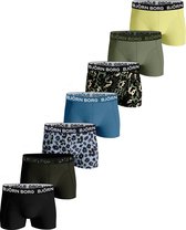 Björn Borg Fourflower Skyway - 7-pack jongens boxershort maat 110-116