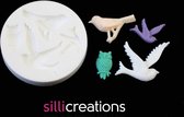 Sillicreations Silicone mal Birds Vogels mould