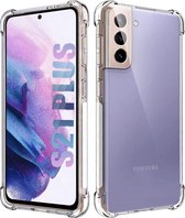 Samsung Galaxy S21 Plus - Anti -Shock  Silicone Hoesje - Transparant