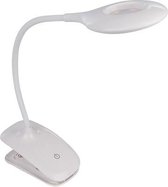 Led-Bureaulamp - Oplaadbaar - Dimbaar - 20 Leds - Wit