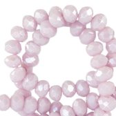 Armband Facet - Lilac Purple - 6mm - Pearl Shine