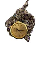 UITVERKOOP !!! Petra's Sieradenwereld - Wikkelhorloge paars beige (64)