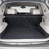 TDR - Couverture pour chien / Couverture pour chien / Housse de protection - Pour dans le siège arrière ou le coffre de la voiture - 137x147 cm - Housse de protection - Imperméable - Zwart
