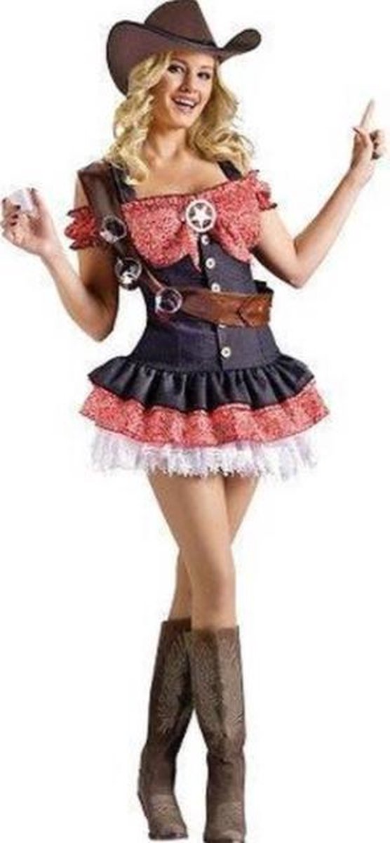 Goedkoopste Cowgirl wild westen dame shotgun Maat S 176