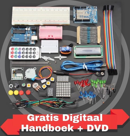 Starter kit voor Arduino - UNO R3 ATmega328P Set voor Arduino