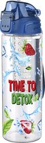 Titiz Waterfles - Drinkfles  - Fruitfilter - Sportfles - Anti Lek - 700ml - Blauw