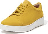 Fitflop™ Vrouwen  Lage sneakers / Damesschoenen Rally Suede - Geel - Maat 38