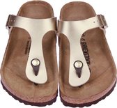 Birkenstock Gizeh Normal Gouden Teenslipper