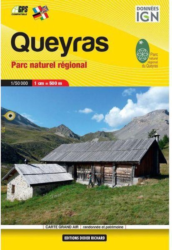 Wandelkaart Poche Queyras Parc Naturel Régional - cover