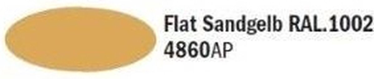 Italeri Flat Sandgelb Ral.1002 (Ita4860ap) modelbouwsets hobbybouwspeelgoed voor kinderen modelverf en accessoires